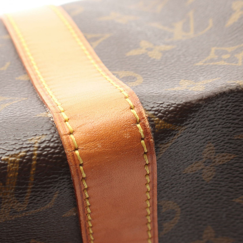 路易威登 Keepall 50 旅行手提包 M41426 Monogram 皮革 棕色 二手-8