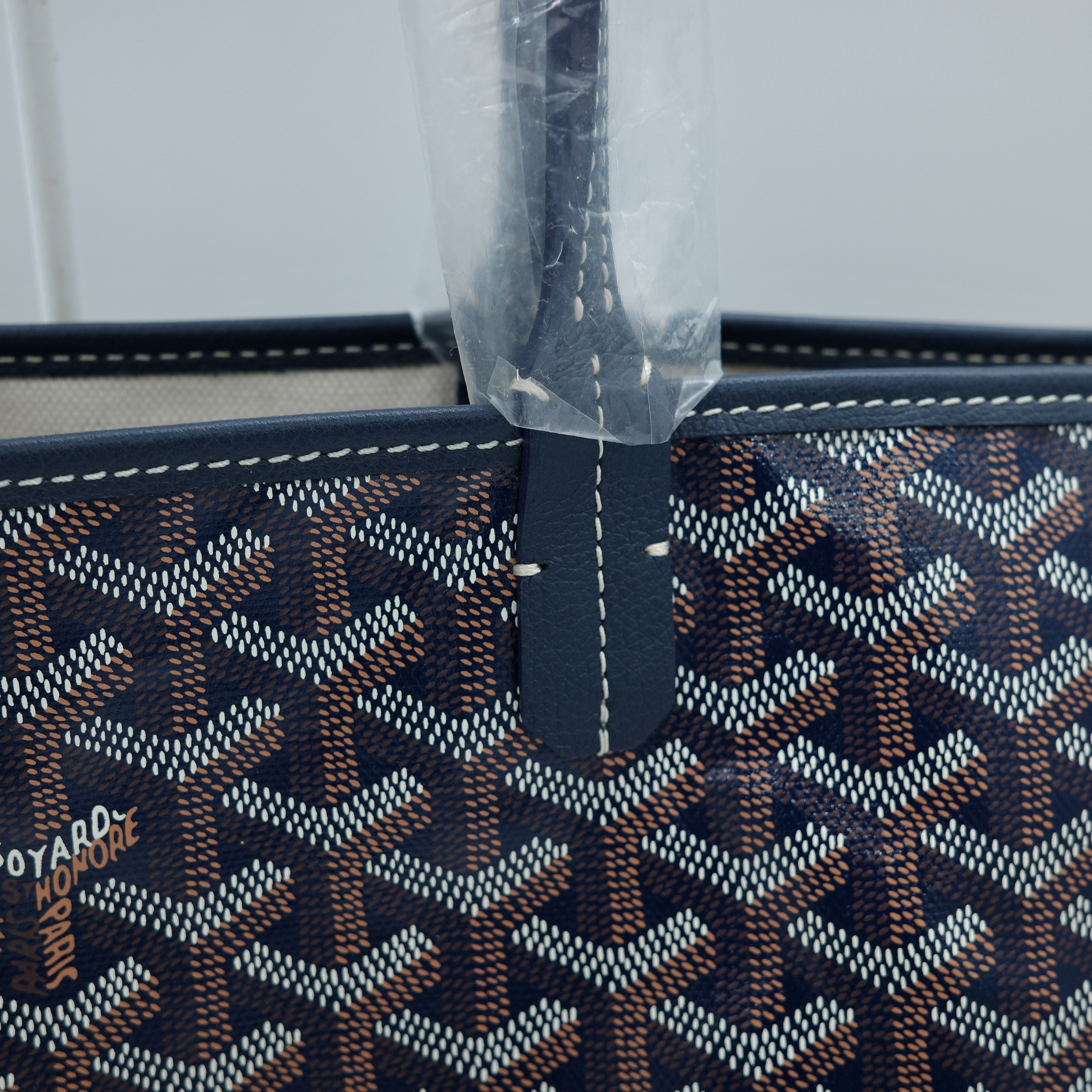Goyard 戈雅 Saint Louis PM 海軍藍 托特包-2