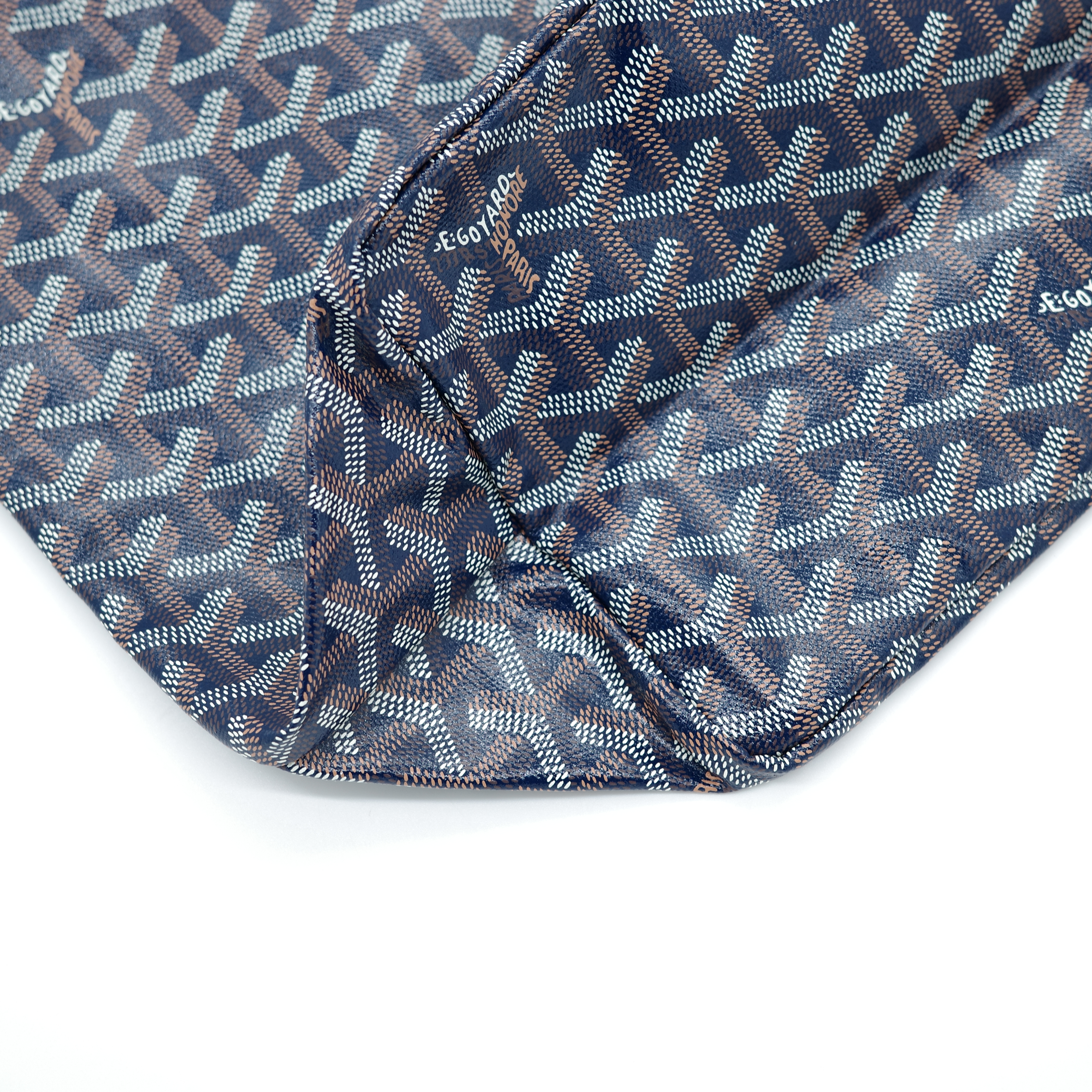 Goyard 戈雅 Saint Louis PM 海軍藍 托特包-7
