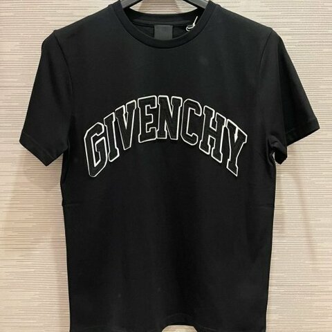 💎Han's house精品服飾💎 GIVENCHY 紀梵希 刺繡 LOGO 短T 現貨 青年款=男 成人款 XS S