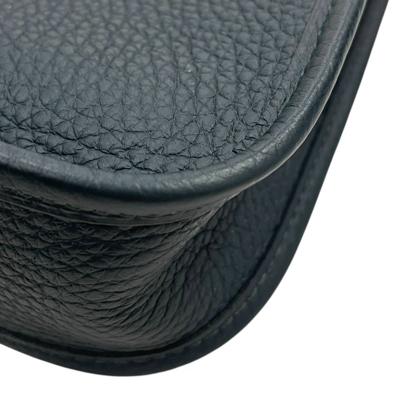 HERMES 愛馬仕 EVELYNE TPM TC皮 祖母綠 銀扣 B刻-9