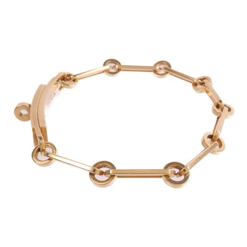 HERMES 18K玫瑰金Kelly Chaine Diamond Bracelet-1