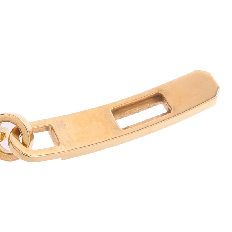 HERMES 18K玫瑰金Kelly Chaine Diamond Bracelet-7