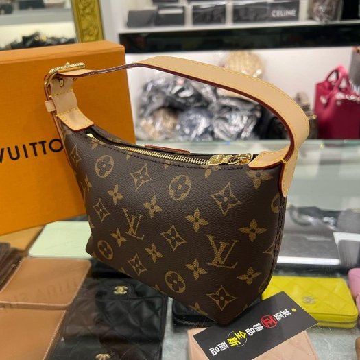 東區正精品㊣LV M27509 Pochette Hills 全新老花單把飯盒包手提包 RZ6476-5
