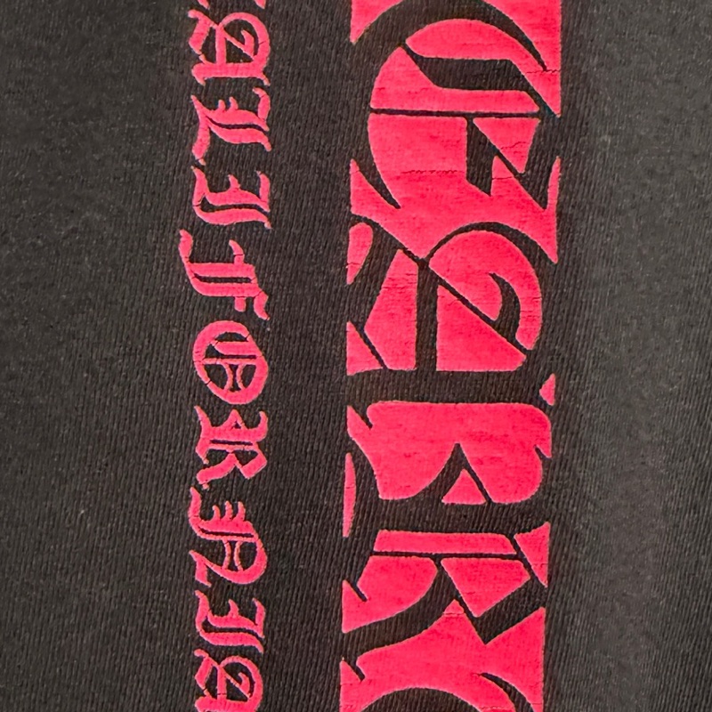 Chrome hearts 黑粉配色長袖薄衛衣-16