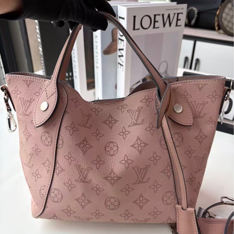 Louis Vuitton/路易威登HINA月光女神粉色托特斜挎包-5