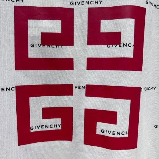 💎Han's house精品服飾💎 GIVENCHY 紀梵希 滿版 LOGO 短T 現貨 青年款=男 成人款 XS S 原價10000-2