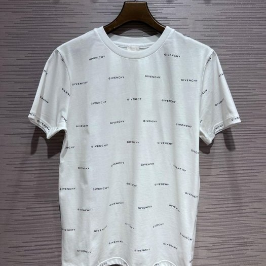 💎Han's house精品服飾💎 GIVENCHY 紀梵希 滿版 LOGO 短T 現貨 青年款=男 成人款 XS S 原價10000-3