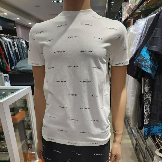 💎Han's house精品服飾💎 GIVENCHY 紀梵希 滿版 LOGO 短T 現貨 青年款=男 成人款 XS S 原價10000-5