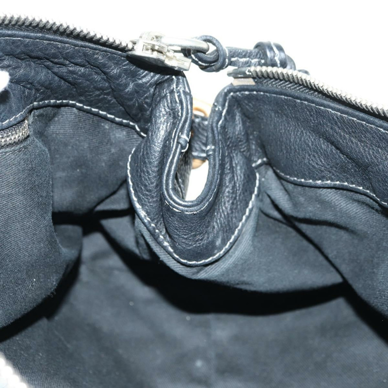 【日本直送】Chloe Paddington 手提包 真皮 黑色 金 銀色 正品 ki6650M-20