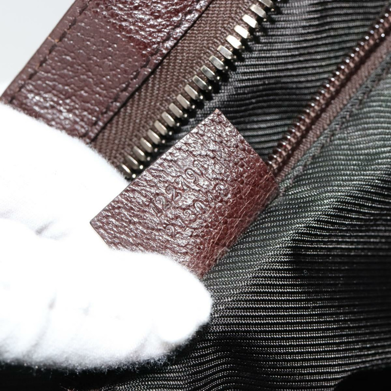 【日本直送】GUCCI GG帆布肩背包 米色 銀色 122791 正品 181573A-10
