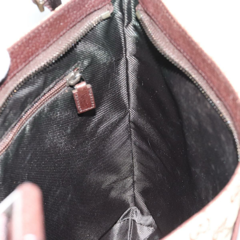【日本直送】GUCCI GG帆布肩背包 米色 銀色 122791 正品 181573A-19