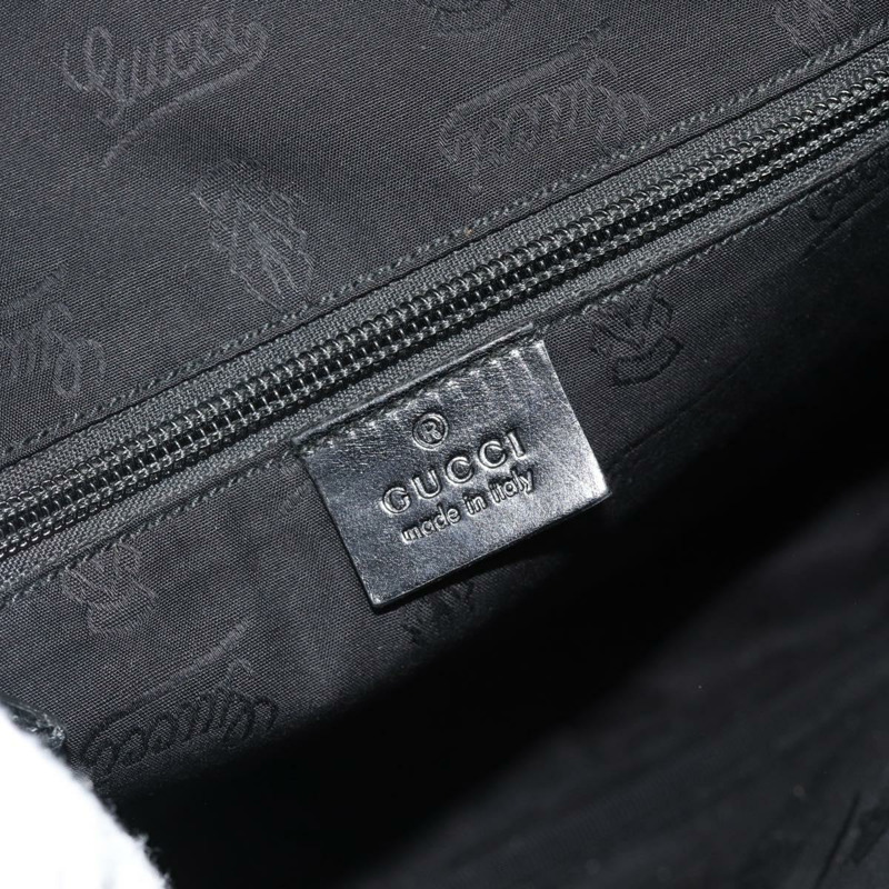 【日本直送】GUCCI GG 經典單肩包 PVC 黑色銀色 201448 正品 am11696V-18