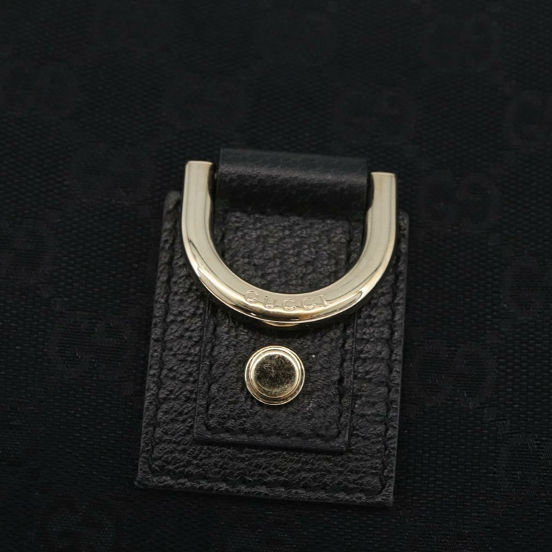 【日本直送】GUCCI Abbey GG帆布單肩包 黑色 金色 130738 正品 yk20411SAV-17