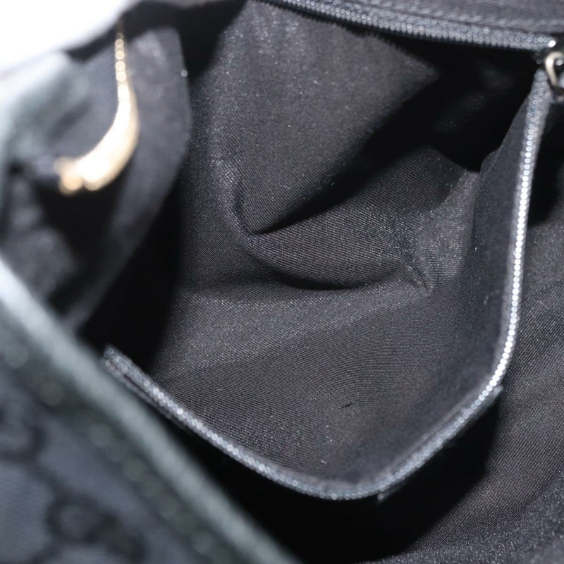 【日本直送】GUCCI Abbey GG帆布單肩包 黑色 金色 130738 正品 yk20411SAV-22