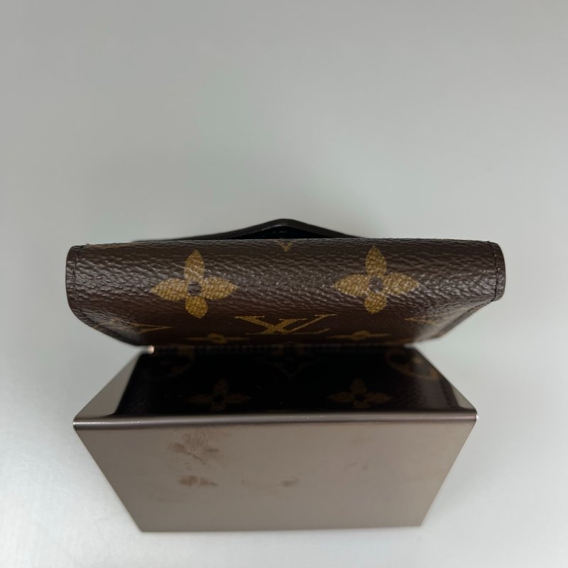 LV M80725/晶片款 拚色老花ZOE短夾-5