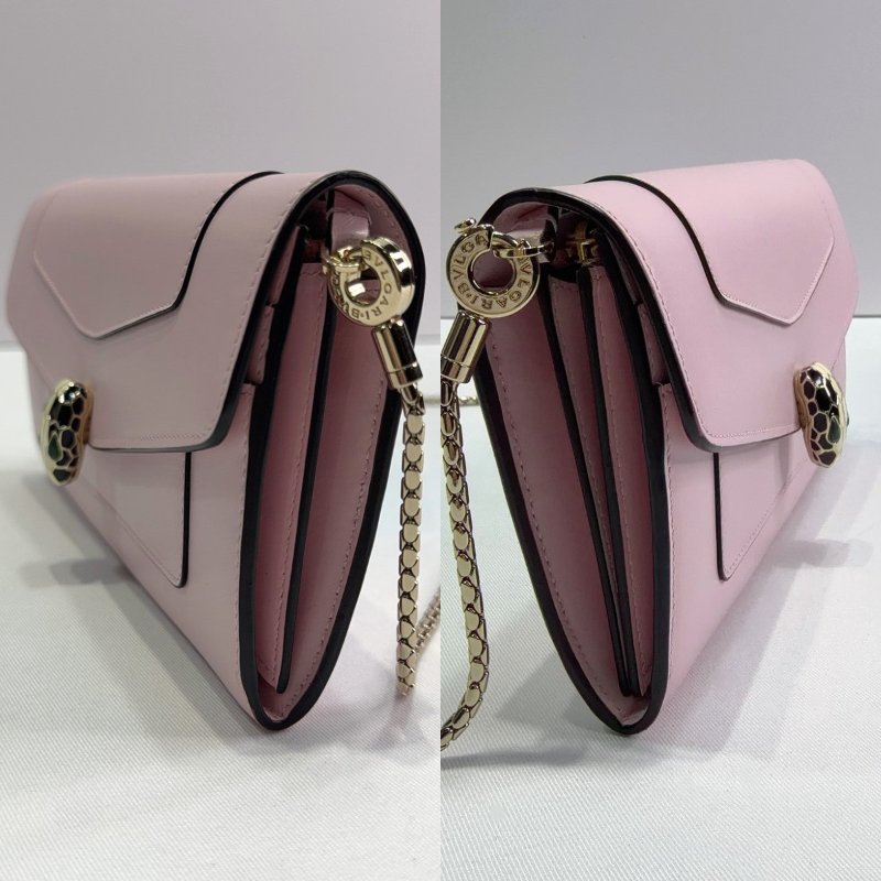 BVLGARI Serpenti Forever小牛皮蛇頭WOC-2
