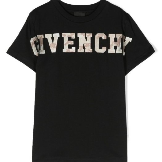 💎Han's house精品服飾💎GIVENCHY 紀梵希 LOGO 刺繡 迷彩 短 T~現貨 青年款=男 成人 XS S-4