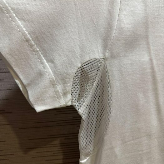 💎Han's house精品服飾💎GIVENCHY 紀梵希 拼接布 LOGO 短T 白 現貨 XS ~ M 原價16800-5