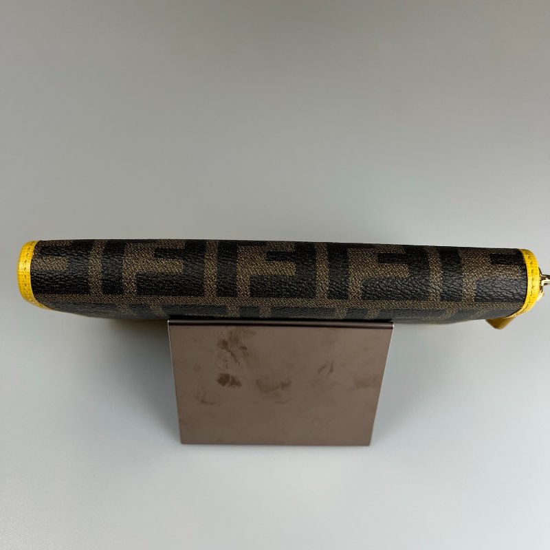 FENDI 老花拉鍊長夾-4