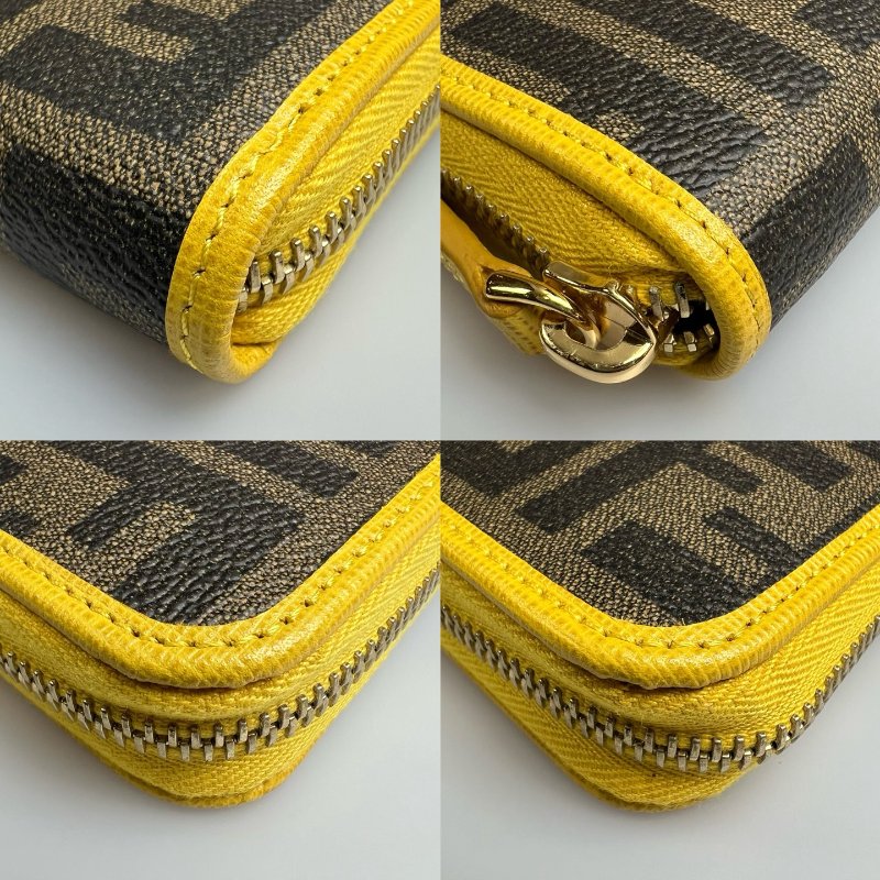 FENDI 老花拉鍊長夾-8