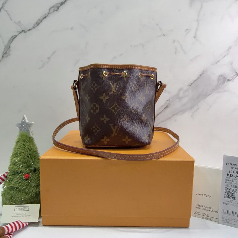 LV Nano Noe迷你老花束口水桶包-1
