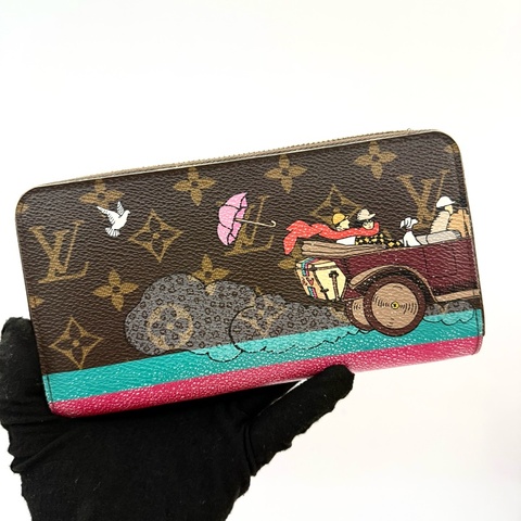 LOUIS VUITTON 路易威登 老花EVASION PRINTED 拉鏈長夾 M61360
