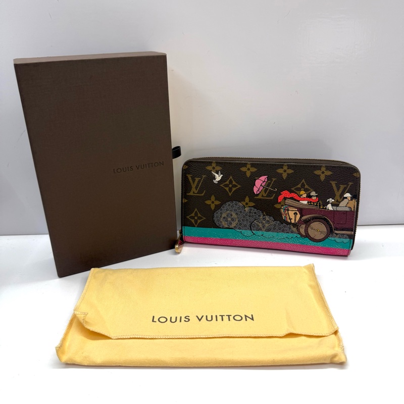 LOUIS VUITTON 路易威登 老花EVASION PRINTED 拉鏈長夾 M61360-2