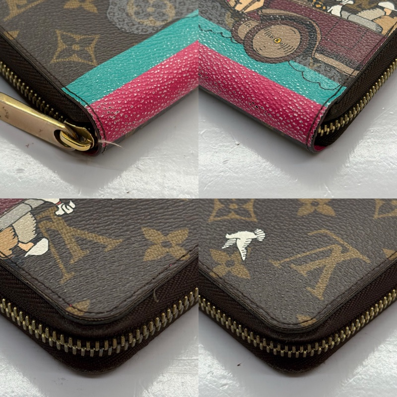 LOUIS VUITTON 路易威登 老花EVASION PRINTED 拉鏈長夾 M61360-4