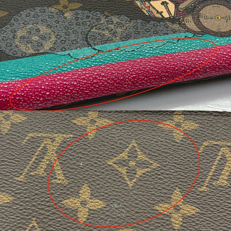 LOUIS VUITTON 路易威登 老花EVASION PRINTED 拉鏈長夾 M61360-8