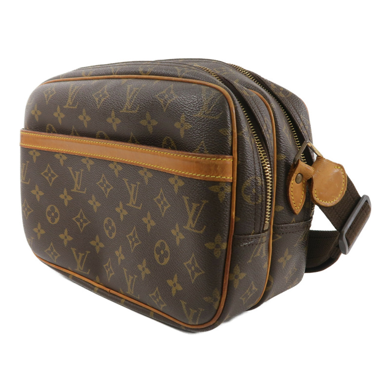 LOUIS VUITTON Monogram Reporter PM肩背袋-2