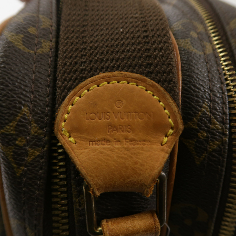 LOUIS VUITTON Monogram Reporter PM肩背袋-5