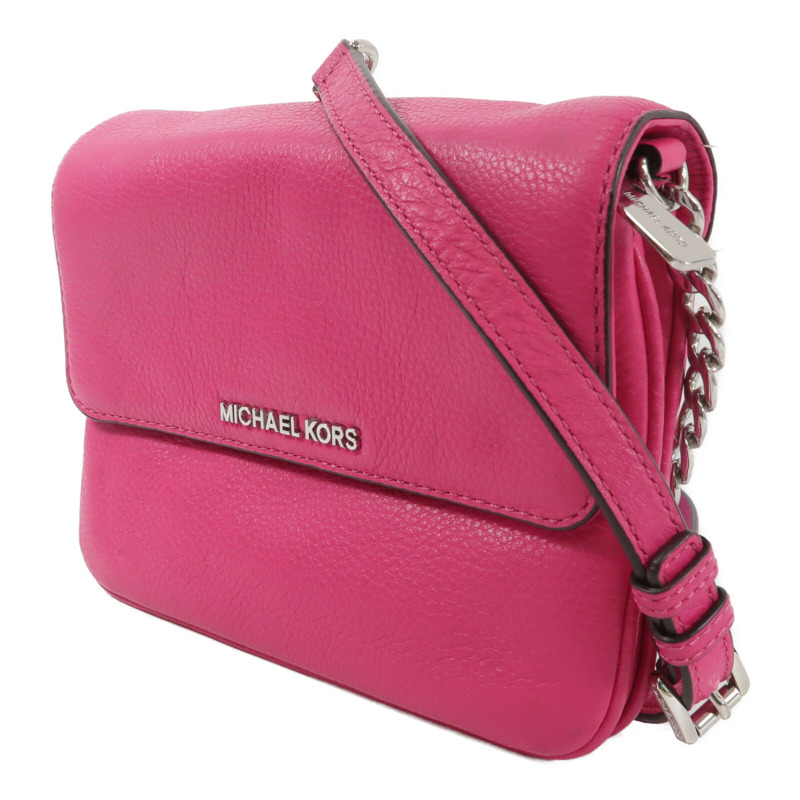 Michael Kors 牛皮皮革Shoulder Bag鏈帶肩背袋-2