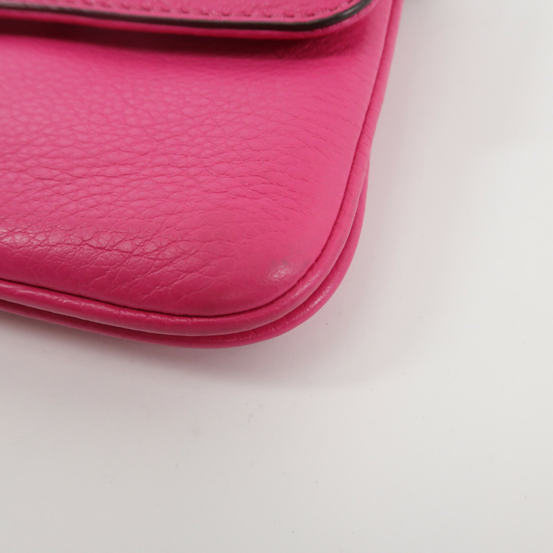Michael Kors 牛皮皮革Shoulder Bag鏈帶肩背袋-10
