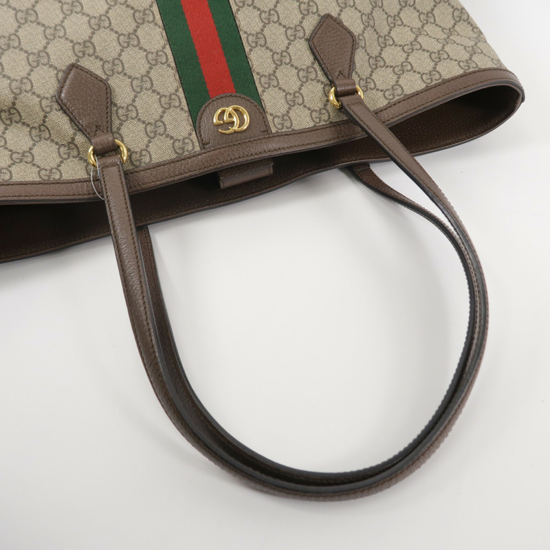 GUCCI 塗層帆布Ophidia Large Tote手挽袋-8
