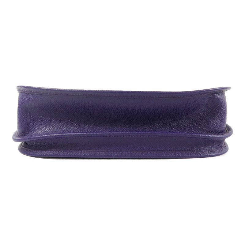 HERMES Epsom皮革Evelyne PM肩背袋Iris-3
