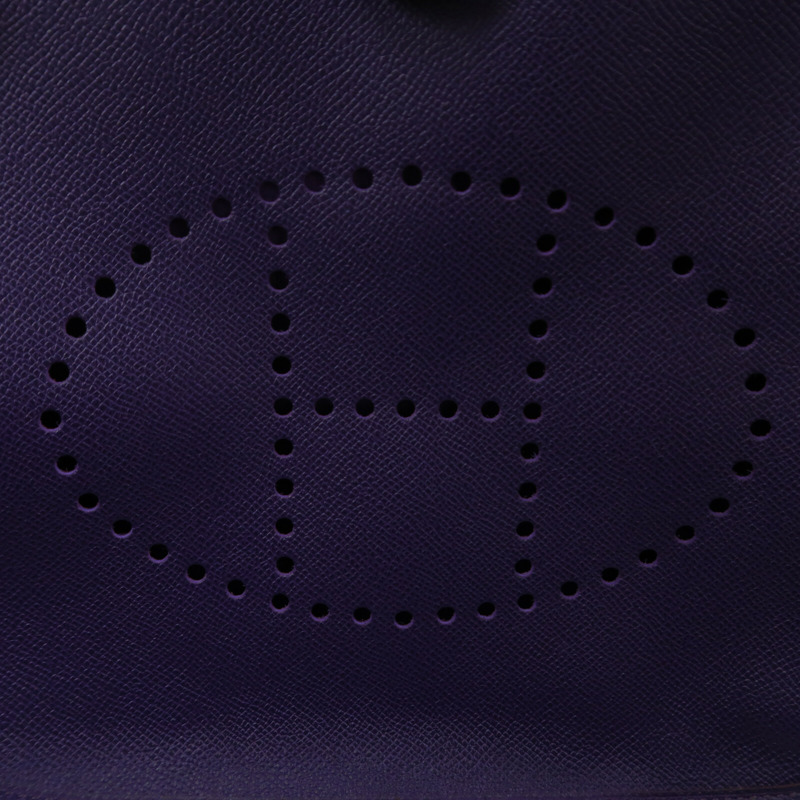 HERMES Epsom皮革Evelyne PM肩背袋Iris-5