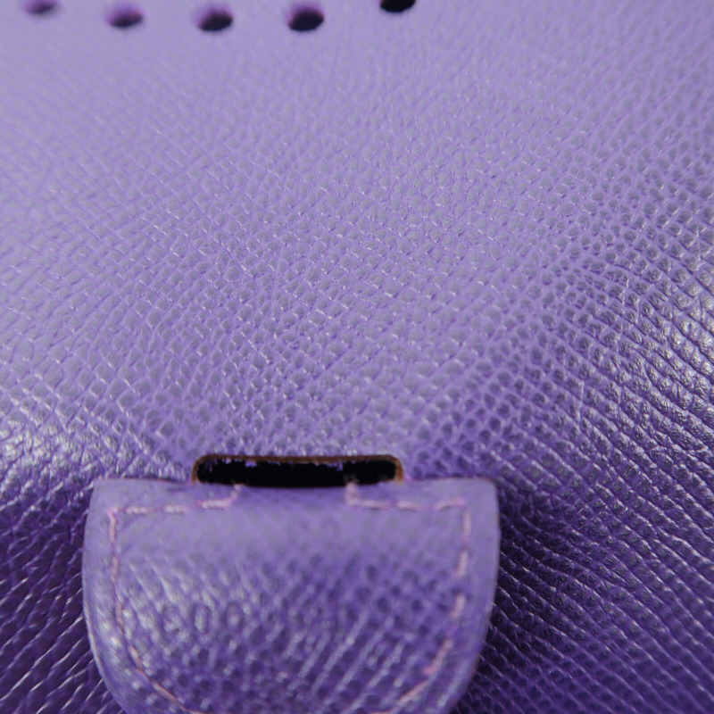HERMES Epsom皮革Evelyne PM肩背袋Iris-7