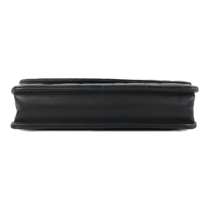 CHANEL 羊皮皮革WOC Wallet On Chain鏈帶肩背袋-3