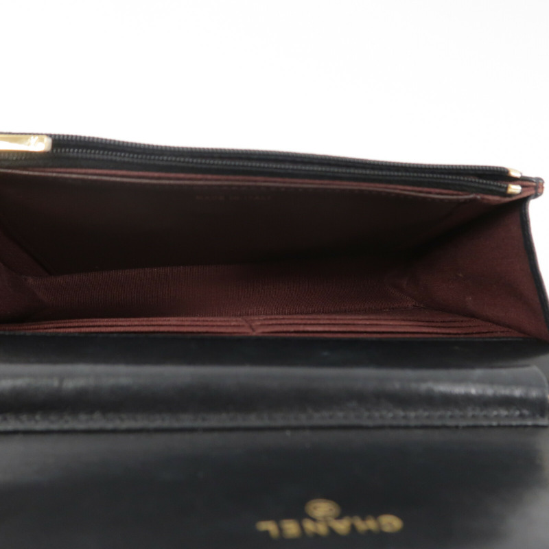 CHANEL 羊皮皮革WOC Wallet On Chain鏈帶肩背袋-4