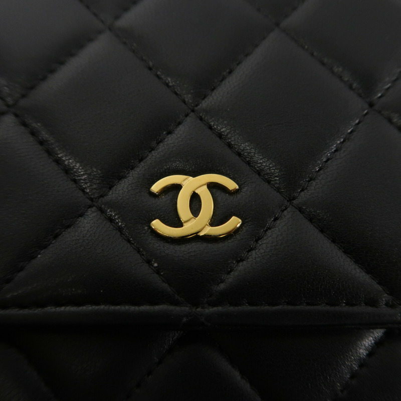 CHANEL 羊皮皮革WOC Wallet On Chain鏈帶肩背袋-6