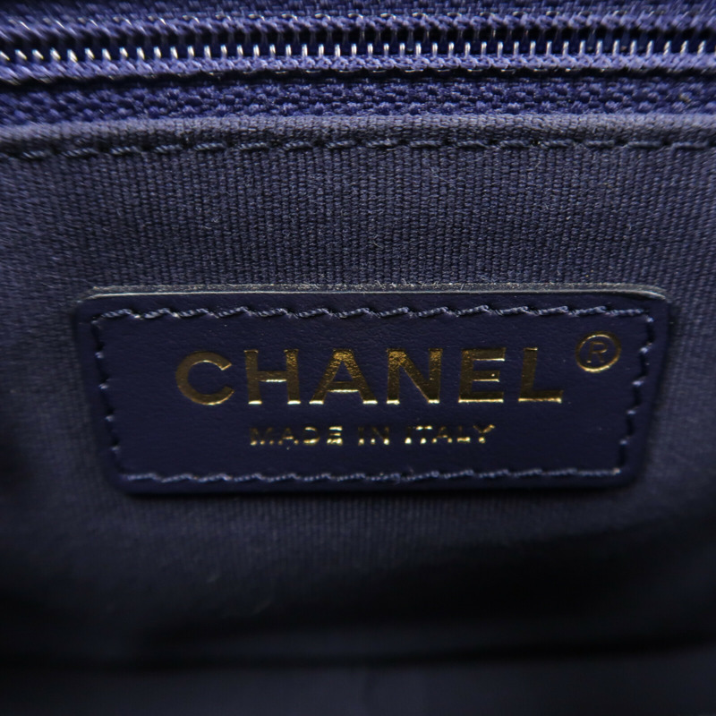 CHANEL 牛皮皮革Chain Shoulder鏈帶肩背袋-5