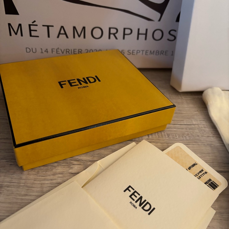 Fendi 男士短夾(近全新)-7