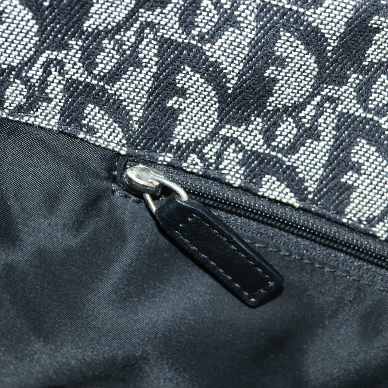 【日本直送】Christian Dior Trotter帆布肩背包 黑色銀色 正品 bs35297SAV-24