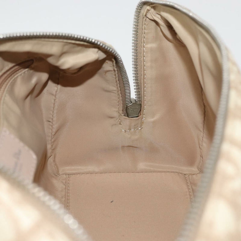 【日本直送】Christian Dior Trotter帆布浪漫手提包 PVC 米色銀色 正品 yk20375SAV-18