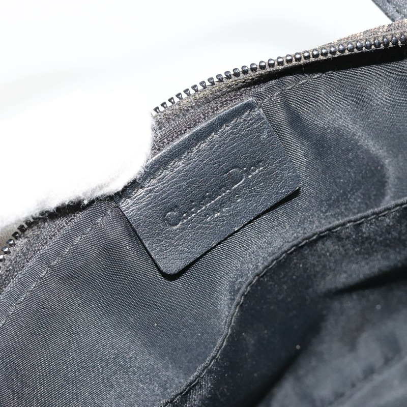 【日本直送】Christian Dior Street Chic Mini Trotter帆布包 棕色 銀色 正品 182435A-17