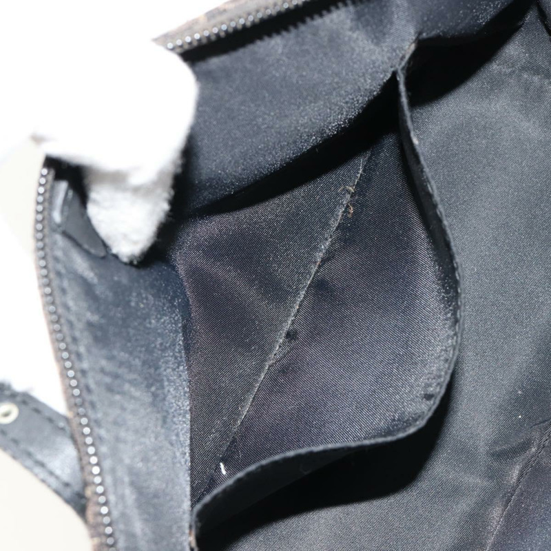 【日本直送】Christian Dior Street Chic Mini Trotter帆布包 棕色 銀色 正品 182435A-20