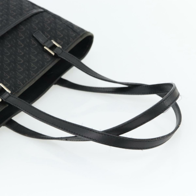 【日本直送】Christian Dior Trotter帆布肩背包 黑色 銀色 正品 182504A-6
