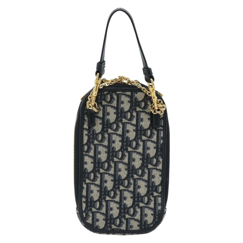 【日本直送】Christian Dior Trotter帆布手機支架鏈條 Montagne 30 2way Auth 178864M-1