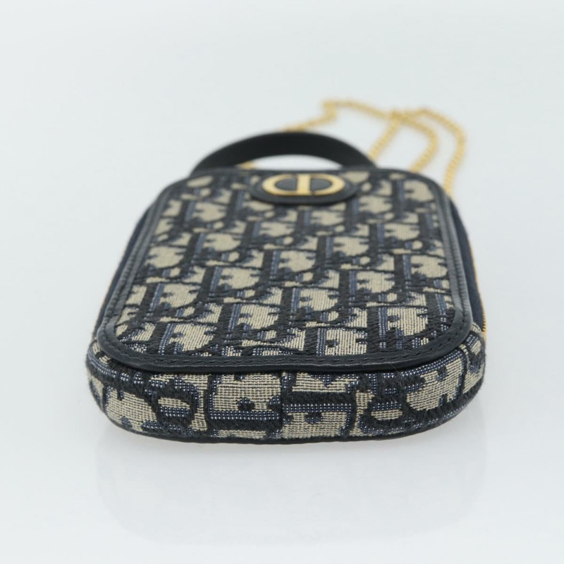 【日本直送】Christian Dior Trotter帆布手機支架鏈條 Montagne 30 2way Auth 178864M-4